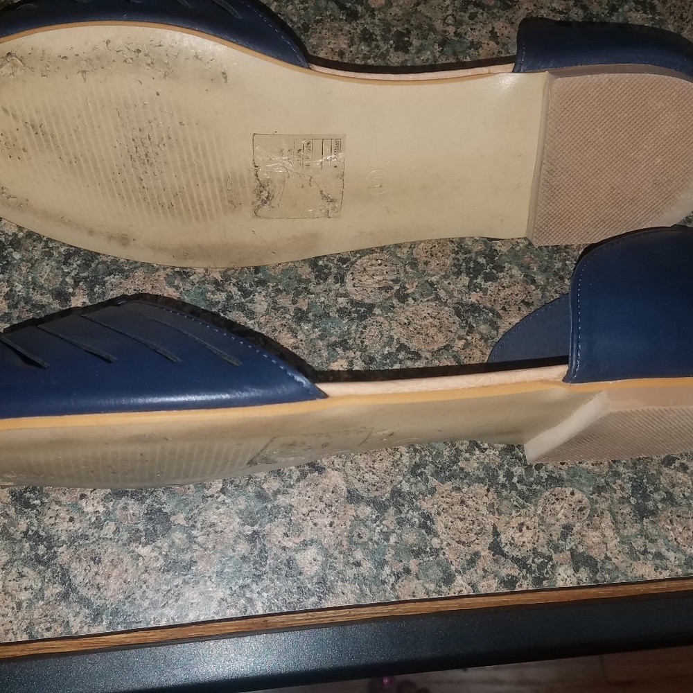 Navy torrid flats size 11w
